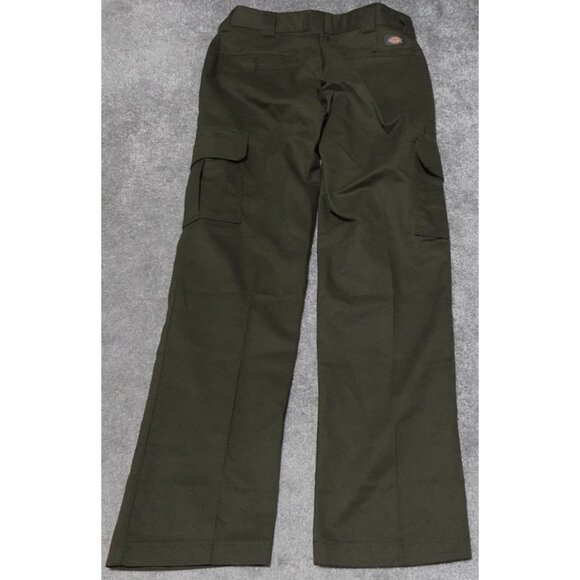 Dickies Flex Slim Straight Pants Men's Size30 x 32 Green Cargo Workwear - Picture 5 of 16